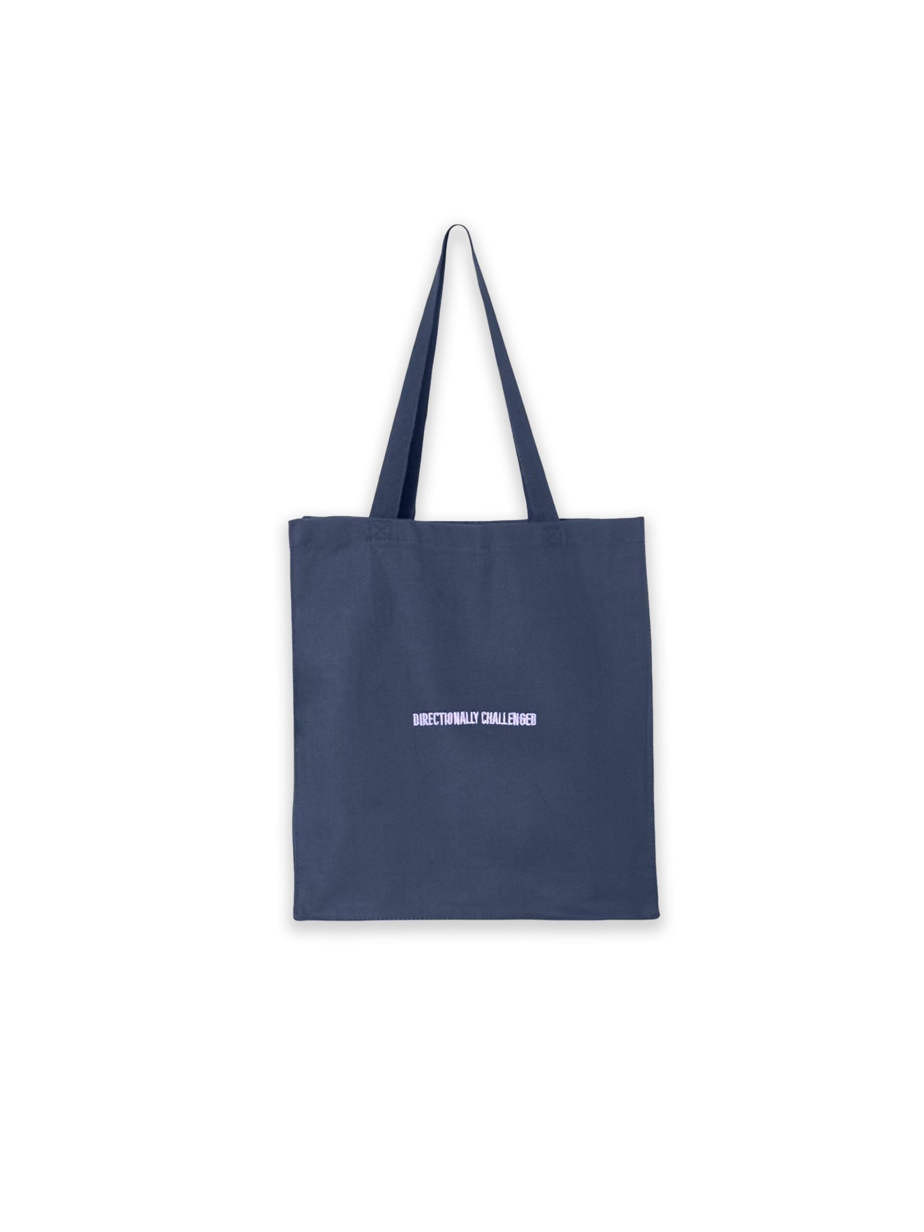 DIRECTIONALLY CHALLENGED TOTE BAG