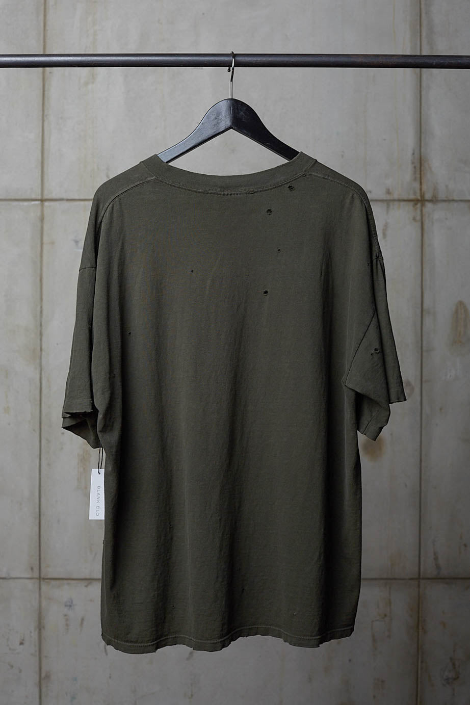 GUESS JEANS 1990'S OLIVE GREY TEE